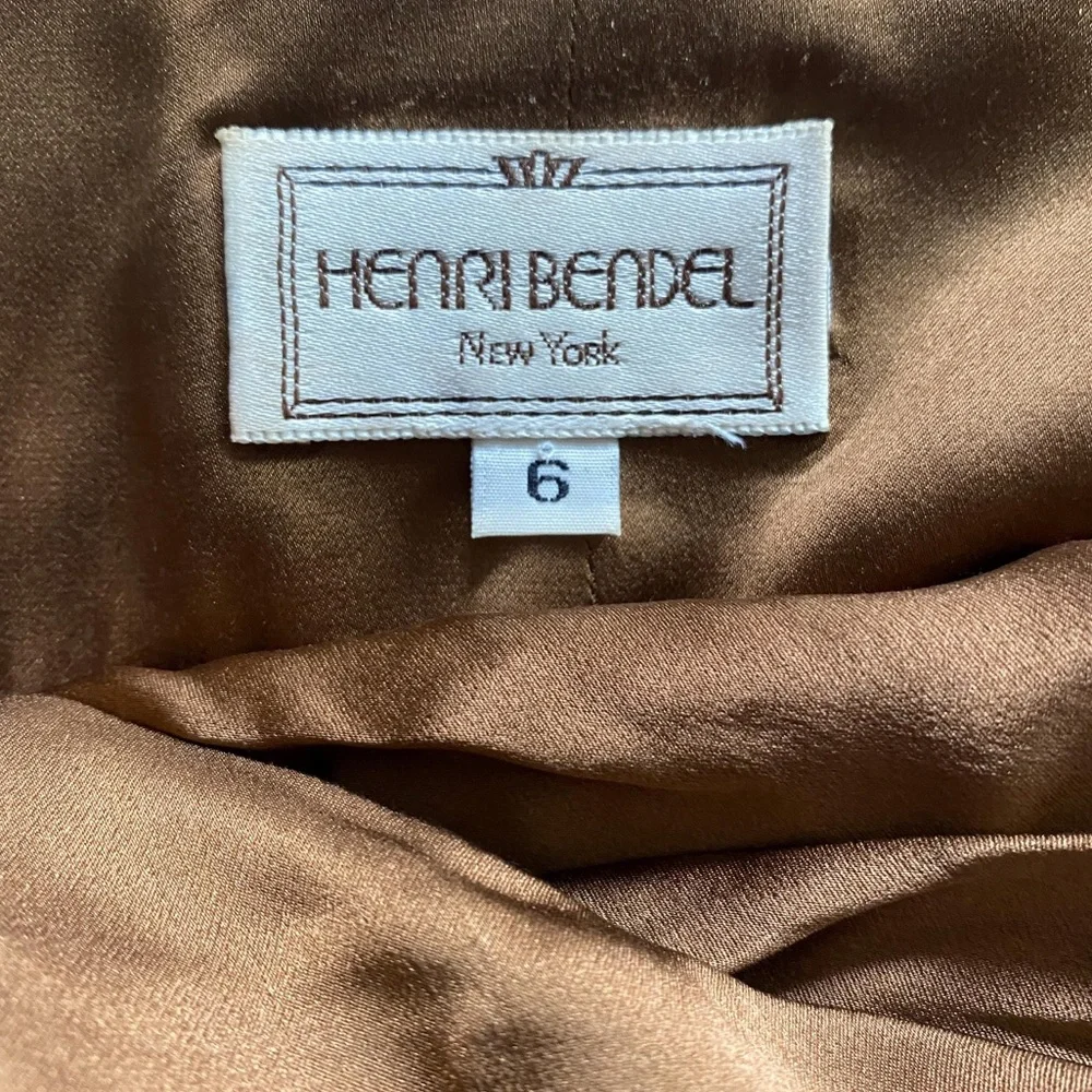 Y2K Henri Bendel Silk Slip Dress - Picture 7 of 7